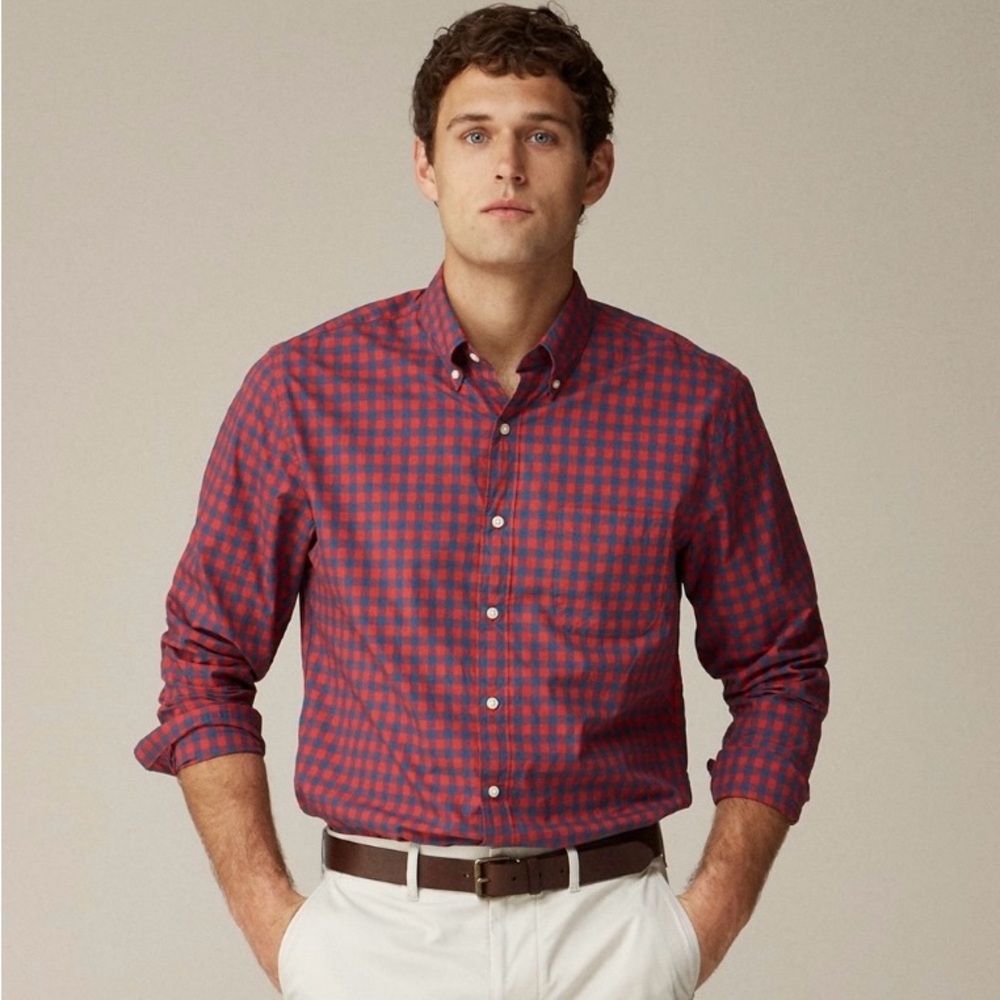 J. Crew Secret Wash Classic Fit TALL